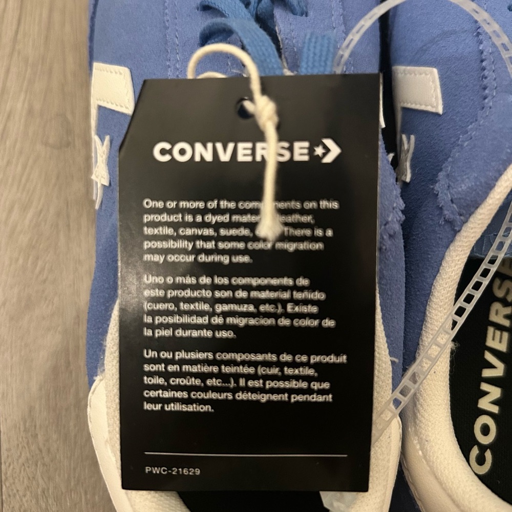 Converse Run Star Lace Up Sneakers Blue, A11504C, 7.5 Men / 8 Women, NWT, No Box - Picture 7 of 10